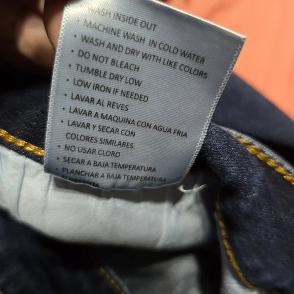 Kancan Mid Rise Gradient Skinny Jeans, Dark Wash, Lots of Stretch, Size 13, EUC! - Picture 11 of 11